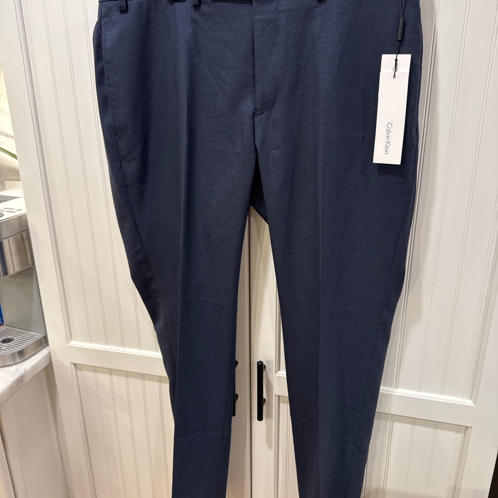 COPY - Men's Calvin Klein Navy Dress Pants